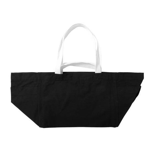 COLLEGE LOGO BIG TOTE BK