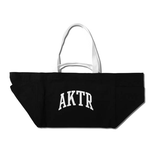 COLLEGE LOGO BIG TOTE BK