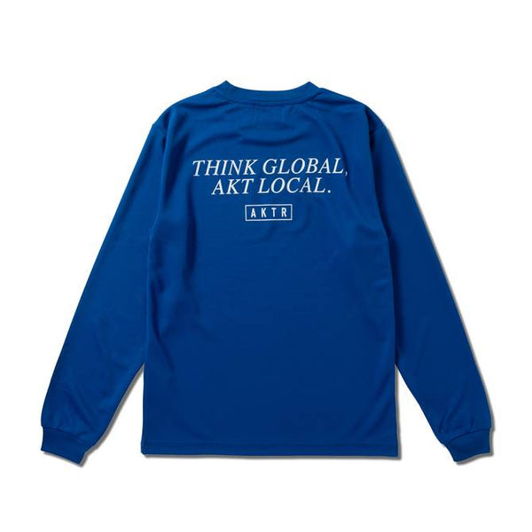 KIDS AKT LOCAL L/S SPORTS TEE BL