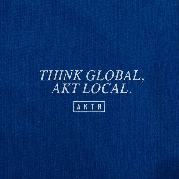 KIDS AKT LOCAL L/S SPORTS TEE BL