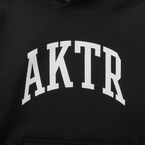 KIDS COLLEGE LOGO SWEAT HOODIE  BK