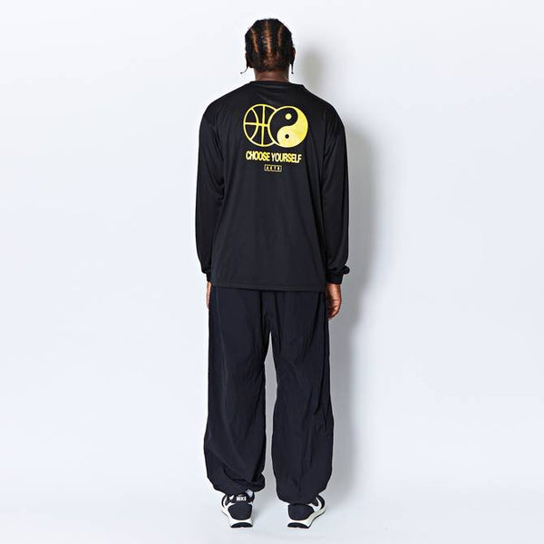 WARM UP BALLOON PANTS BK