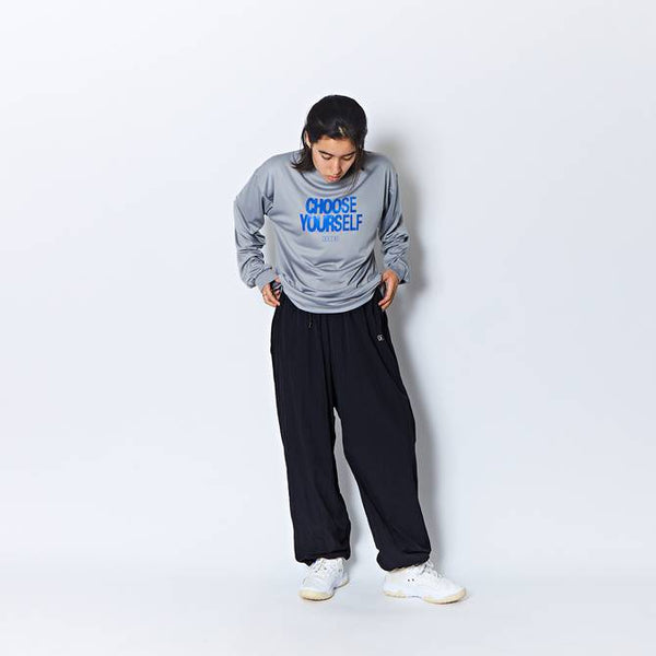 WARM UP BALLOON PANTS BK