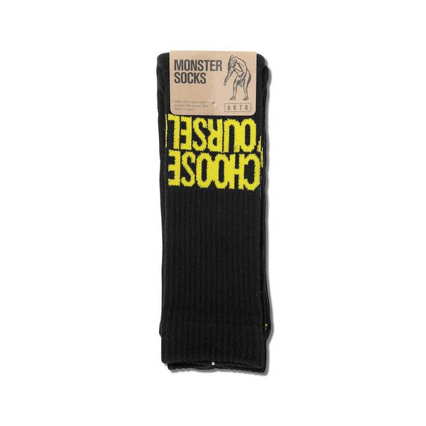 MONSTER SOCKS "CYS" BK