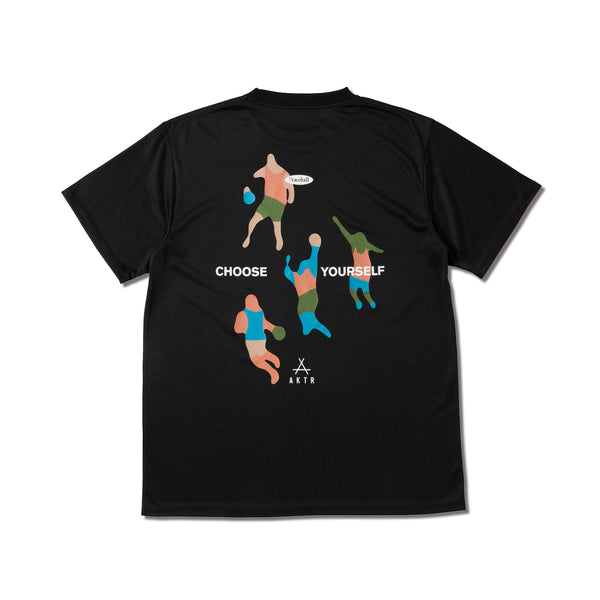 FREE MOTION SPORTS TEE BK