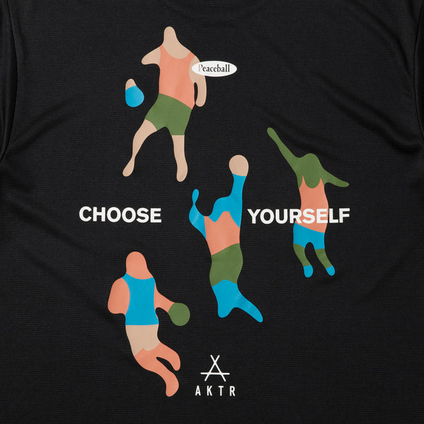 FREE MOTION SPORTS TEE BK