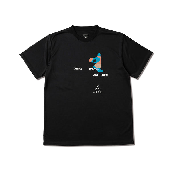 FREE MOTION SPORTS TEE BK