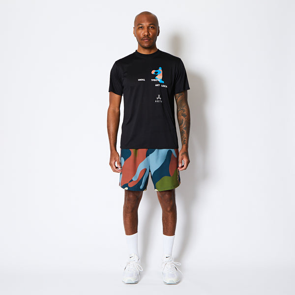 FREE MOTION SPORTS TEE BK