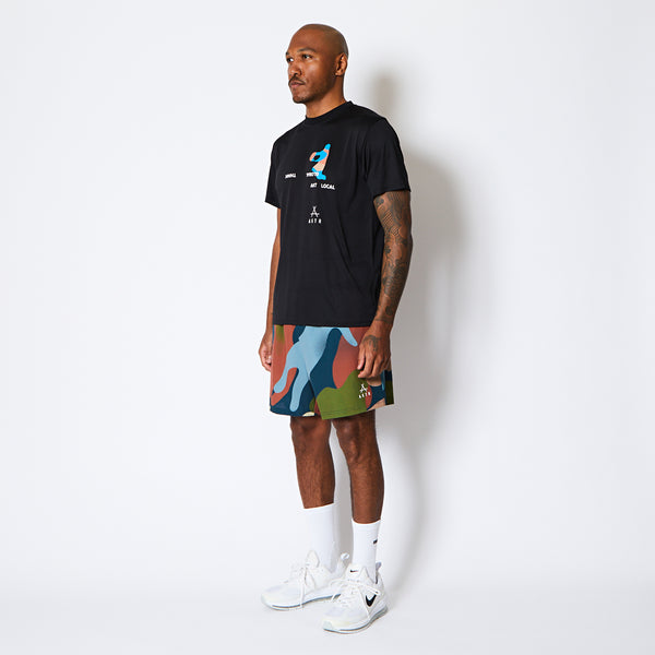FREE MOTION SPORTS TEE BK