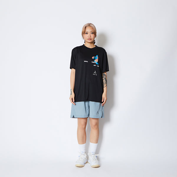 FREE MOTION SPORTS TEE BK