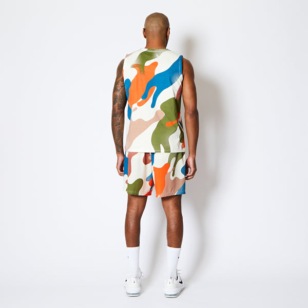 FREE MOTION SLEEVELESS SP SHIRTS ECRU