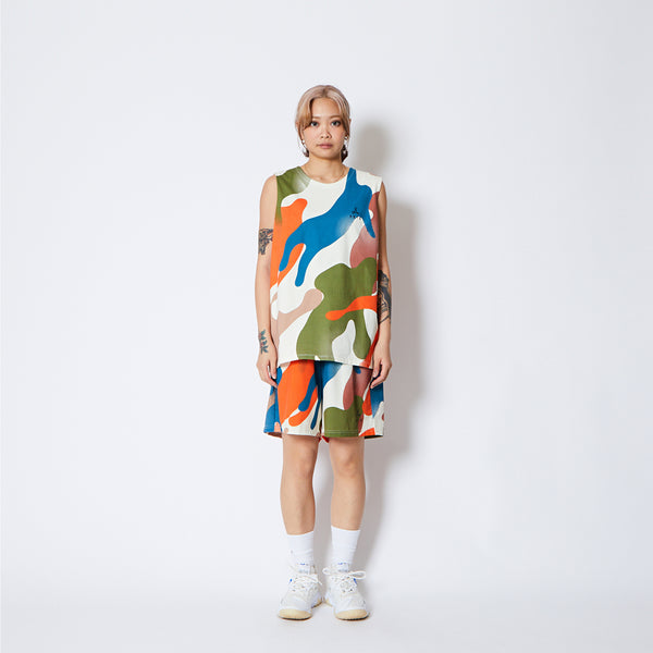 FREE MOTION SLEEVELESS SP SHIRTS ECRU