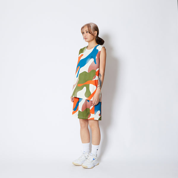 FREE MOTION SLEEVELESS SP SHIRTS ECRU