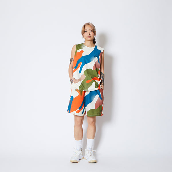 FREE MOTION SLEEVELESS SP SHIRTS ECRU