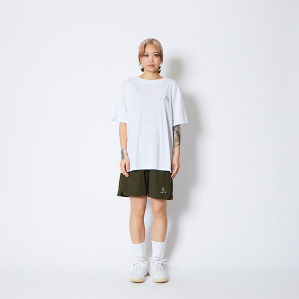 TRILINE LOOSE FIT T/C TEE WH