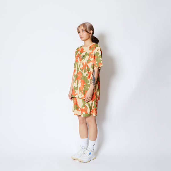 PLAY CAMO AKTR LOGO SPORTS TEE BG