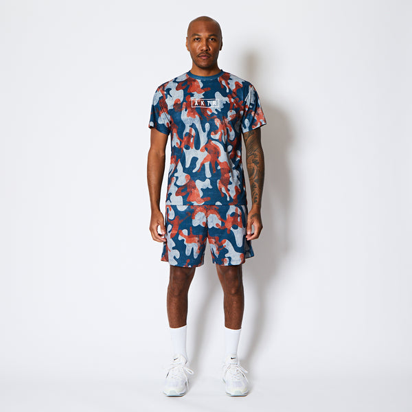 PLAY CAMO AKTR LOGO SPORTS TEE NV