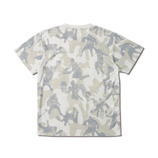 PLAY CAMO AKTR LOGO SPORTS TEE WH