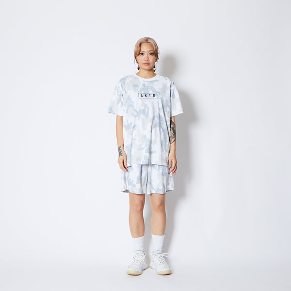 PLAY CAMO AKTR LOGO SPORTS TEE WH