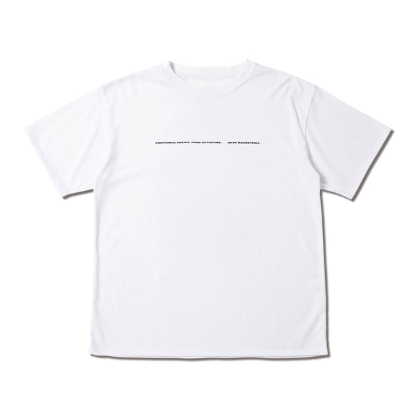 WILD-CARD LOOSE FIT T/C TEE WH