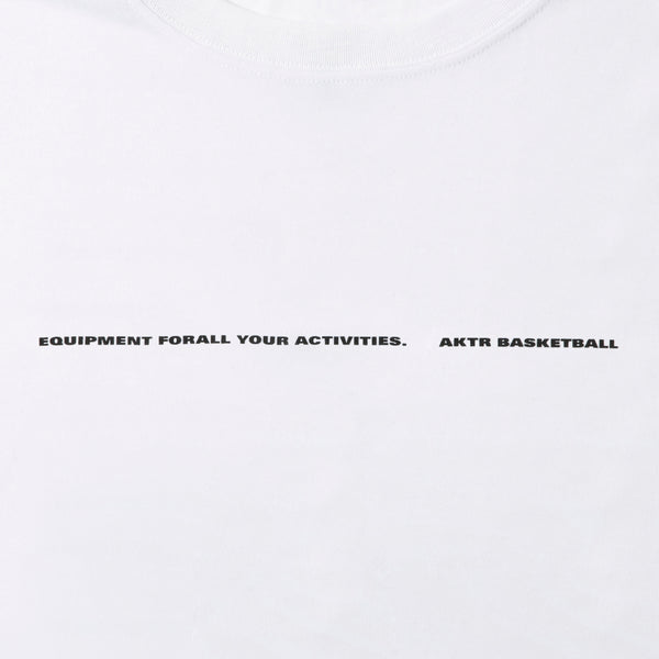 WILD-CARD LOOSE FIT T/C TEE WH