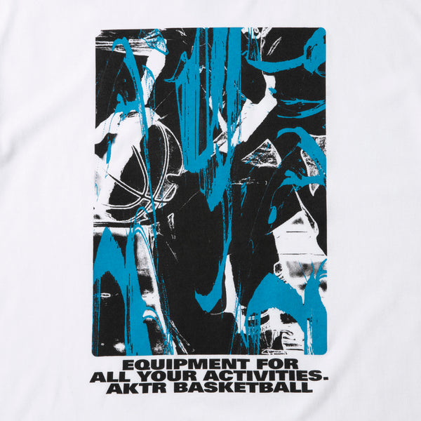 WILD-CARD LOOSE FIT T/C TEE WH