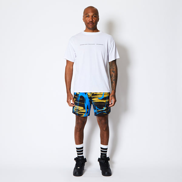 WILD-CARD LOOSE FIT T/C TEE WH