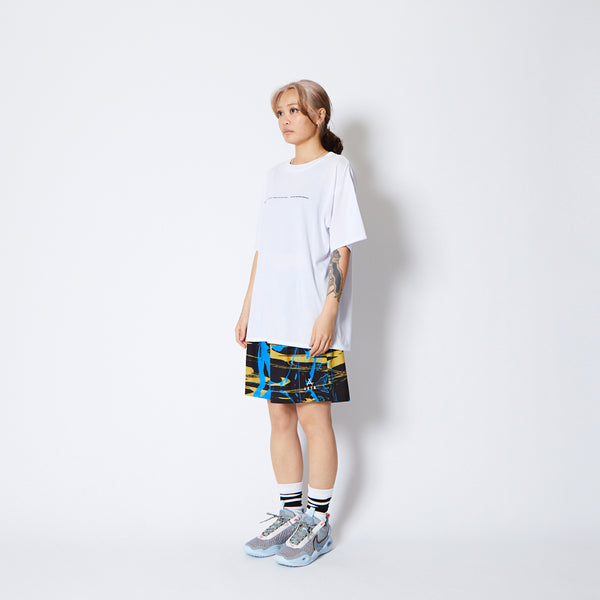 WILD-CARD LOOSE FIT T/C TEE WH
