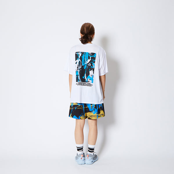 WILD-CARD LOOSE FIT T/C TEE WH