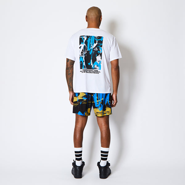 WILD-CARD 5.5-INCH SHRT WD PNTS BK