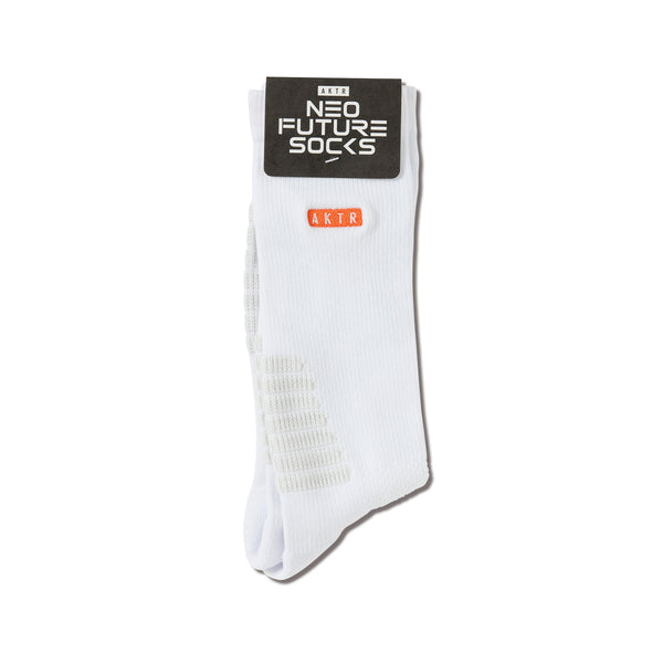 AKTR LOGO NEO FUTURE SOCKS WH