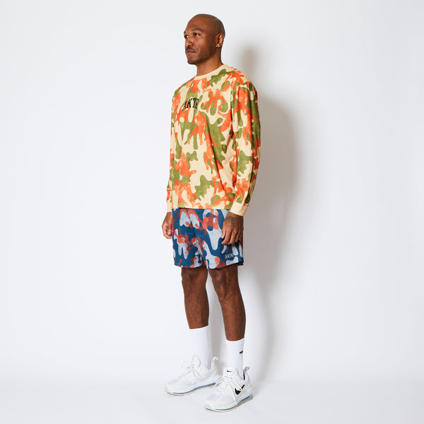 PLAY CAMO LOOSE FIT L/S SP TEE BG
