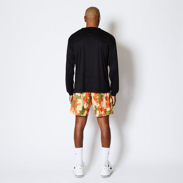 FADE BOX LOGO L/S SPORTS TEE BK