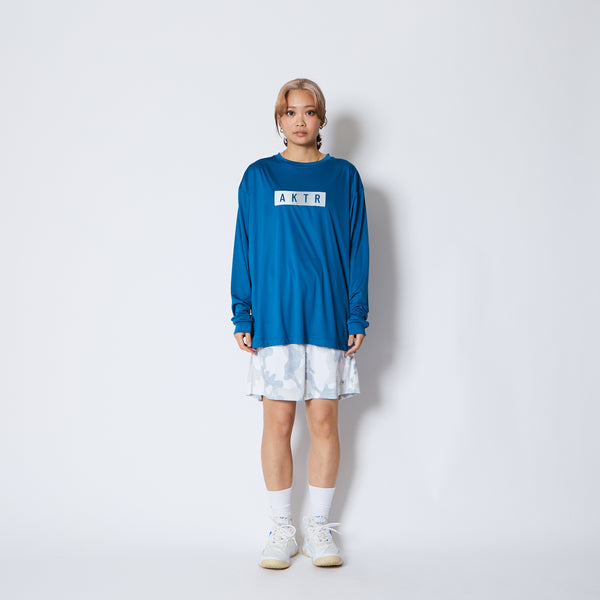 FADE BOX LOGO L/S SPORTS TEE BL