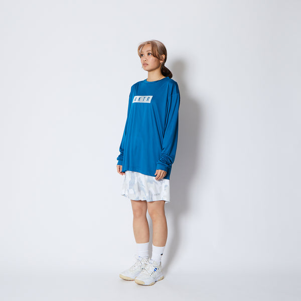 FADE BOX LOGO L/S SPORTS TEE BL