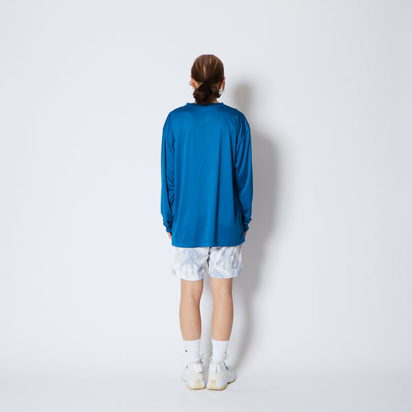 FADE BOX LOGO L/S SPORTS TEE BL