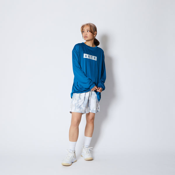 FADE BOX LOGO L/S SPORTS TEE BL