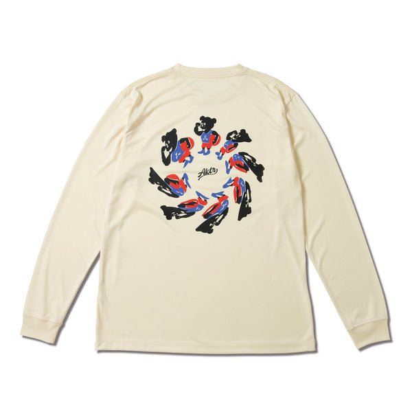 TORSION NICK L/S SPORTS TEE ECRU