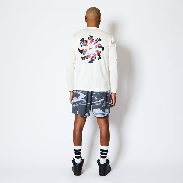 TORSION NICK L/S SPORTS TEE ECRU