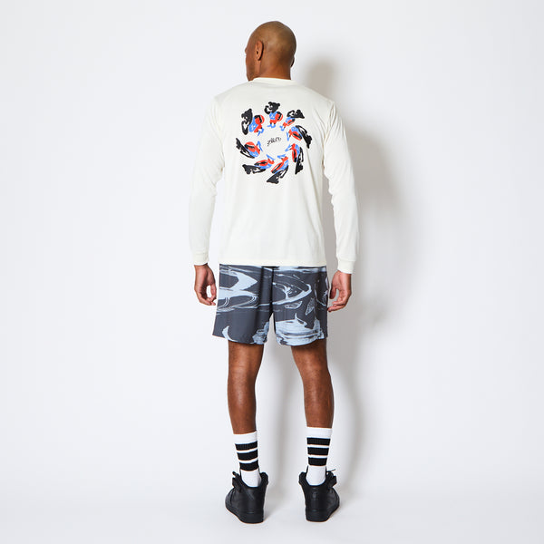 TORSION NICK L/S SPORTS TEE ECRU