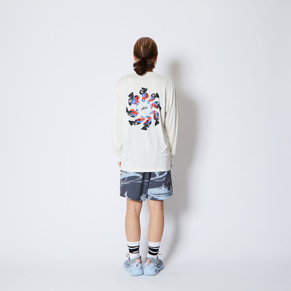 TORSION NICK L/S SPORTS TEE ECRU