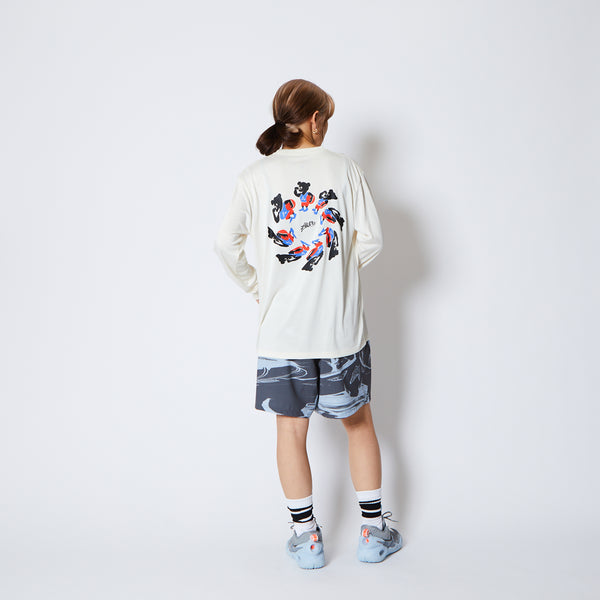 TORSION NICK L/S SPORTS TEE ECRU