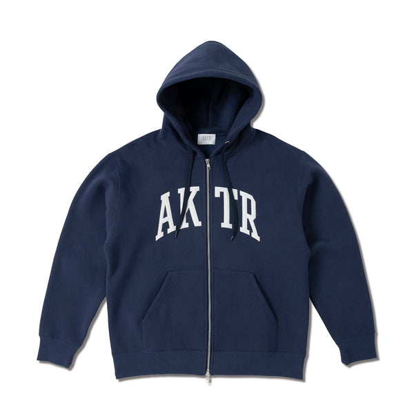 COLLEGE LOGO SWEAT ZIP HOODIE NV