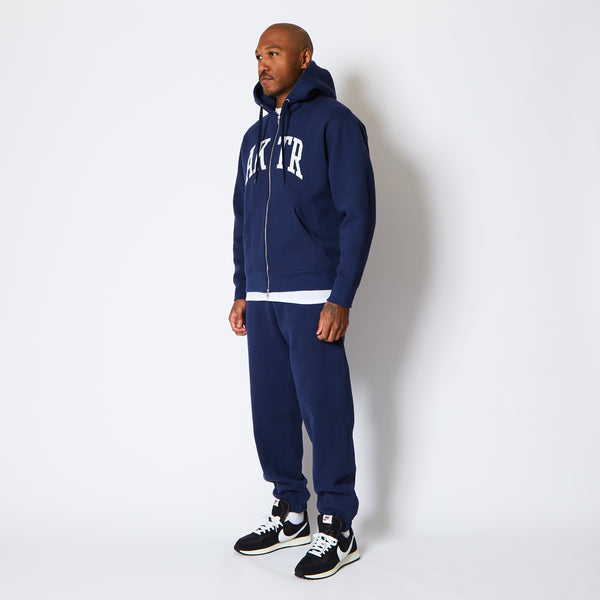 COLLEGE LOGO SWEAT ZIP HOODIE NV