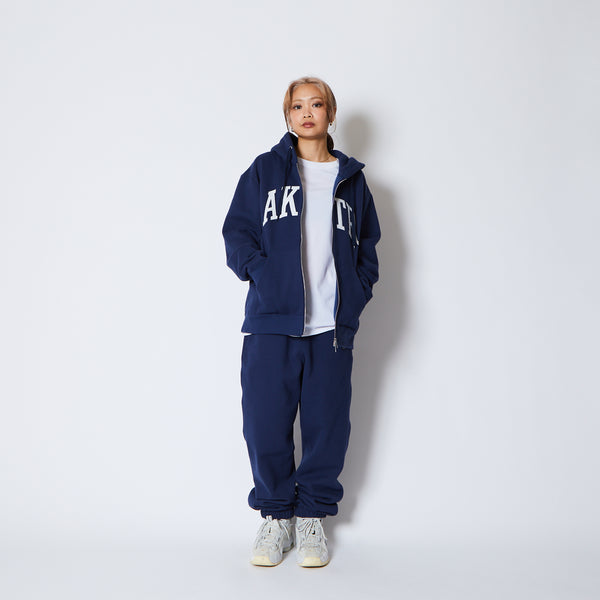 COLLEGE LOGO SWEAT ZIP HOODIE NV