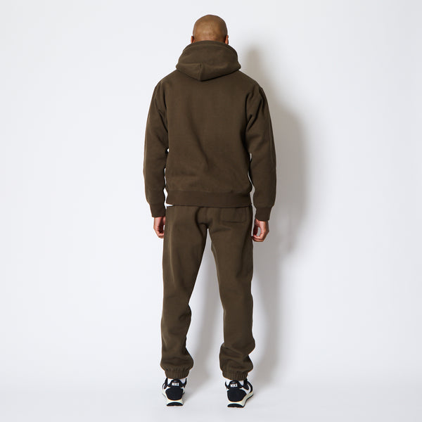 COLLEGE LOGO SWEAT ZIP HOODIE OL