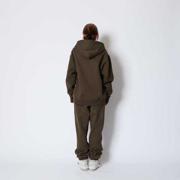 COLLEGE LOGO SWEAT ZIP HOODIE OL