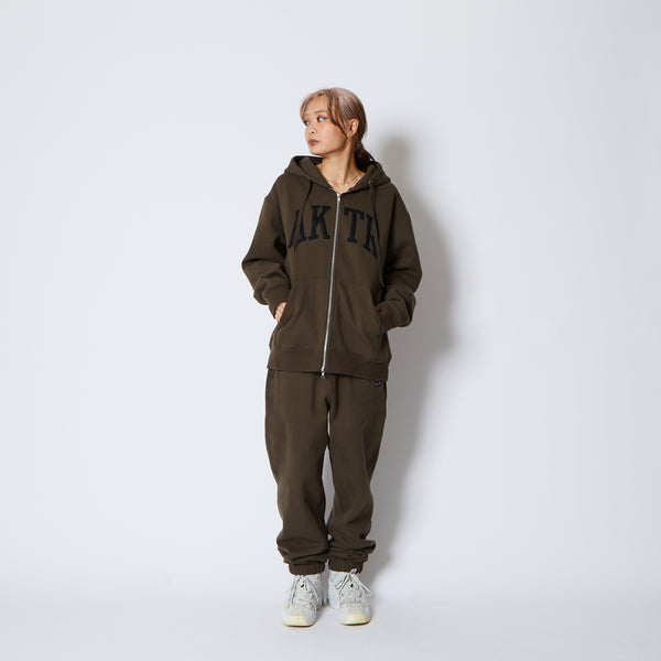 COLLEGE LOGO SWEAT ZIP HOODIE OL