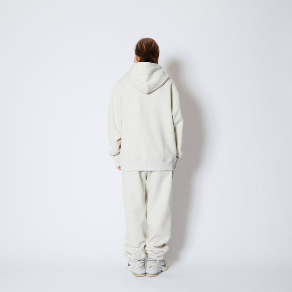 COLLEGE LOGO SWEAT ZIP HOODIE OM