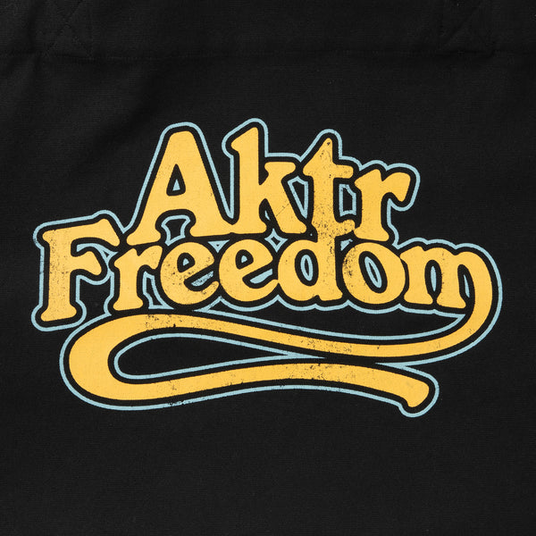 FREEDOM LOGO BIG TOTE BAG BK
